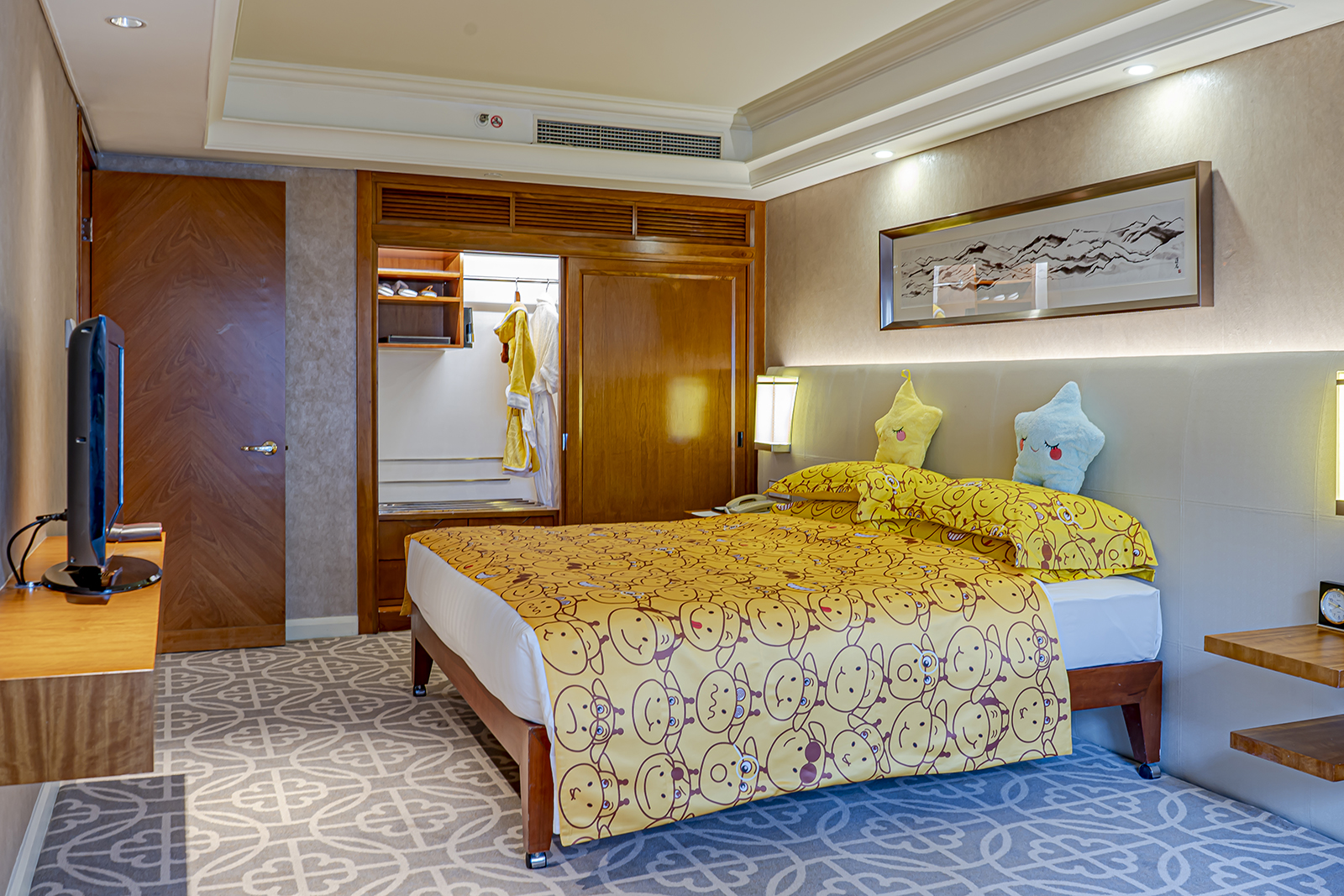 亲子公寓家庭双卧室客房