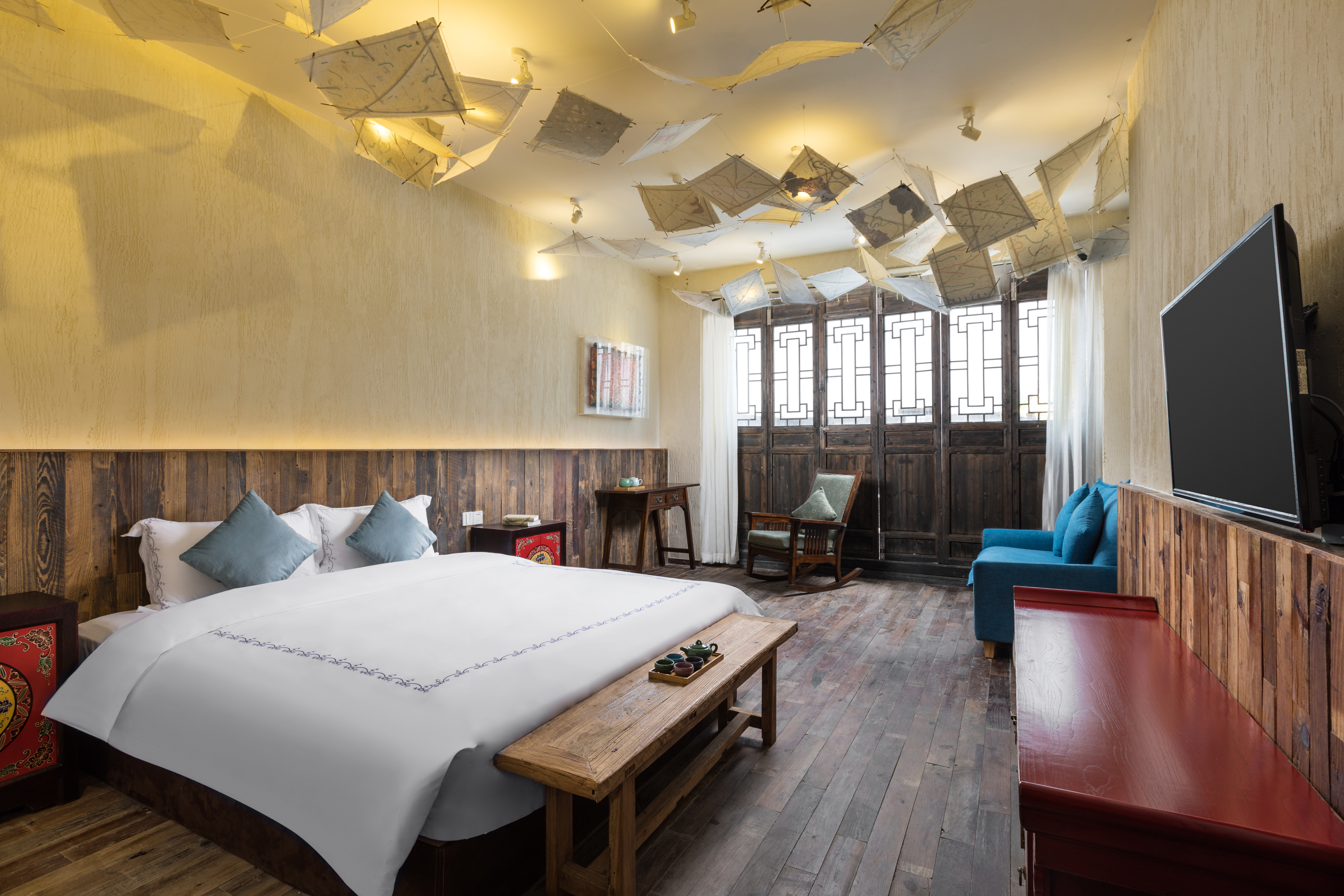 狮城人家豪华双床房