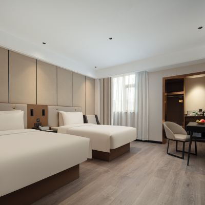 幾木雙床房（小冰箱+浴袍） 上海虹橋機場空港路亞朵X飯店優惠