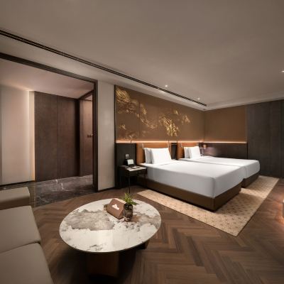 御鉑·行政商務雙床房「深睡寢具＋獨立會客區＋梳妝間+私享浴缸」 齊齊哈爾御楓飯店（齊齊哈爾火車站店）優惠