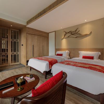 山景私湯雙床房 深圳鳳凰客家酒店優惠