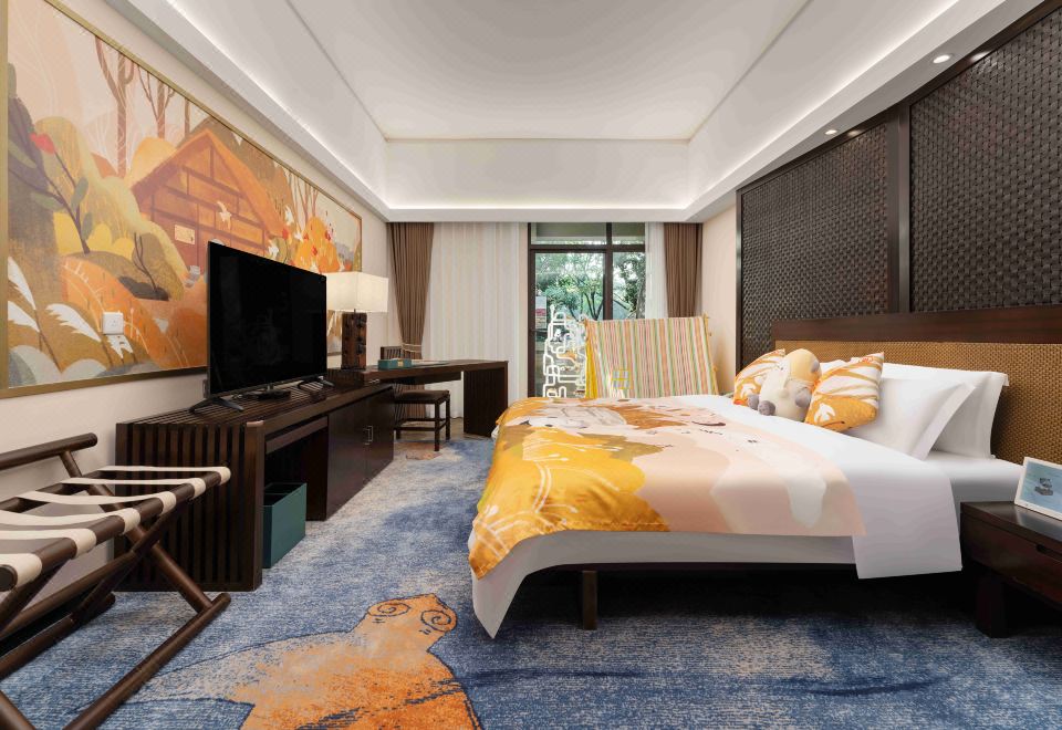 Narada Resort & Spa LiangzhuAncient City Deer-Seeking Family Room