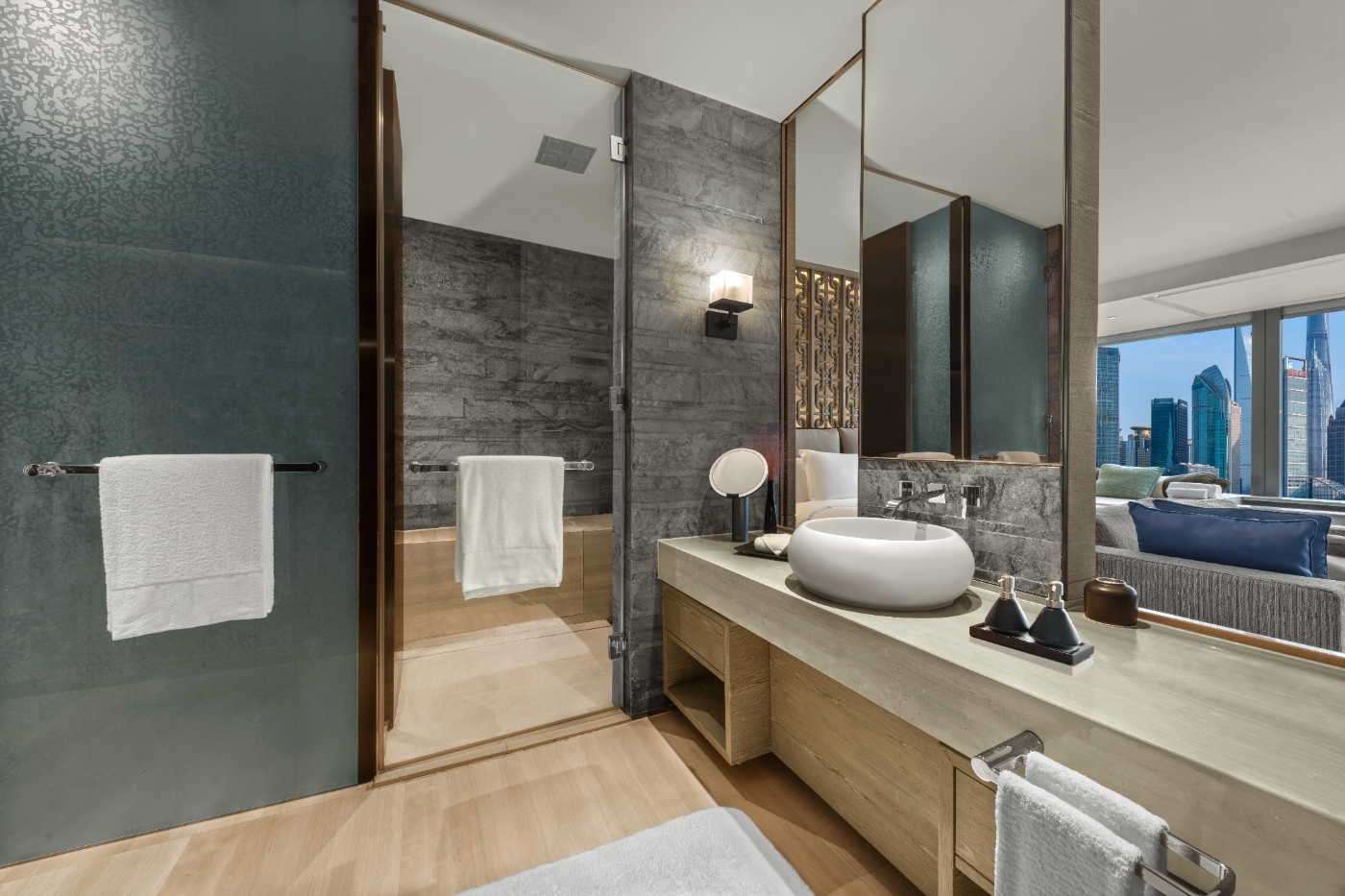 亲子设施布置-悦心池江景房|亲子悦游