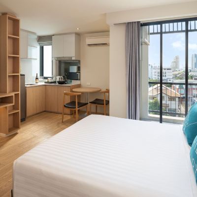 一室房 Cross氛圍曼谷素坤逸飯店優惠