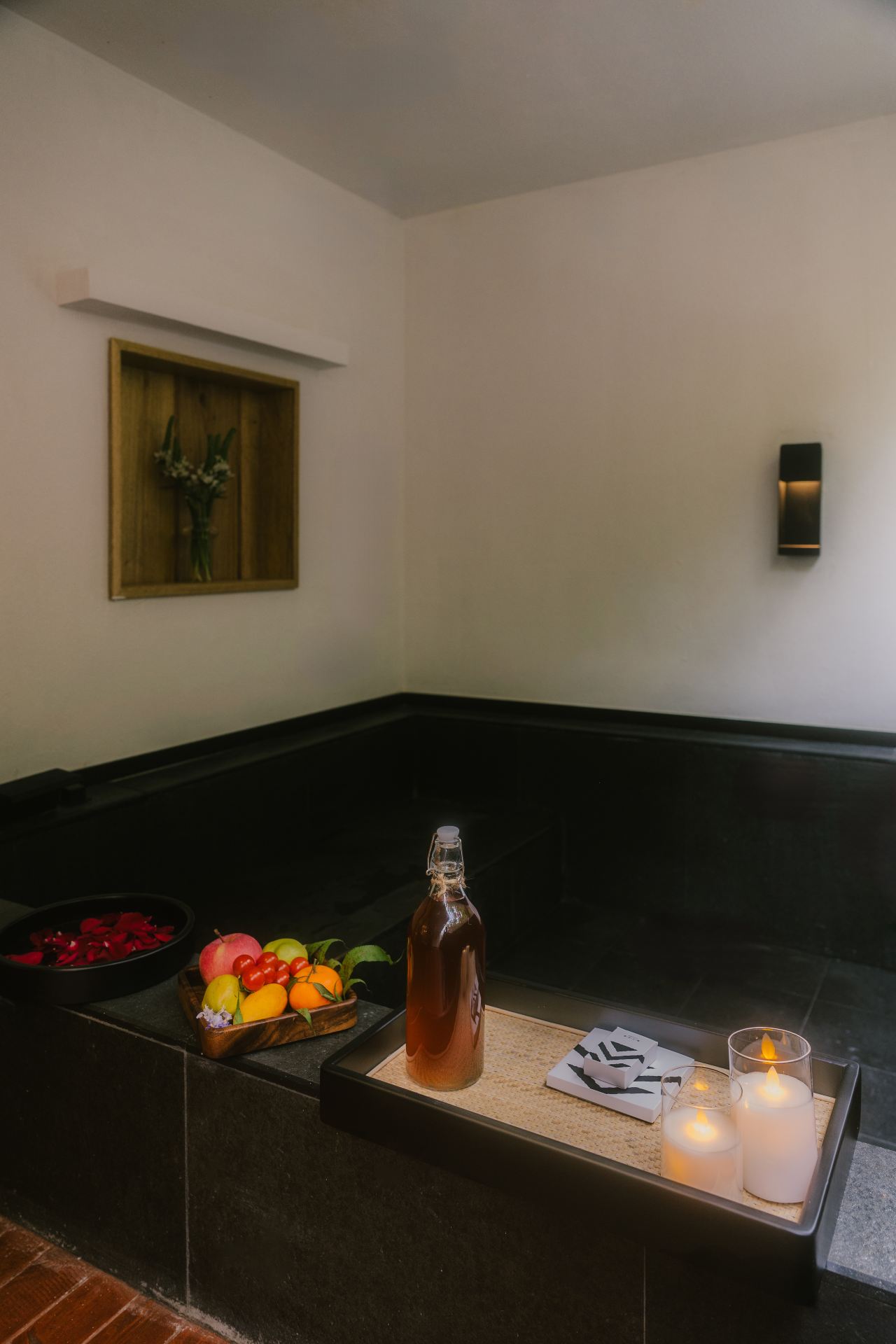 Floral Destiny Mountain-View Independent Courtyard Private Hot Spring Double Bed Room