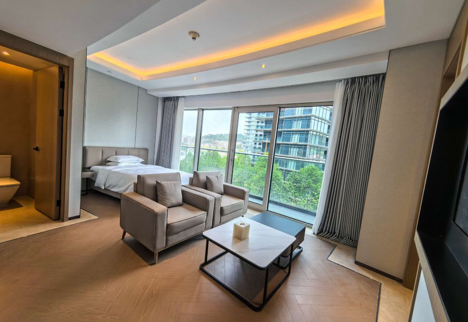 景观双卧室套房