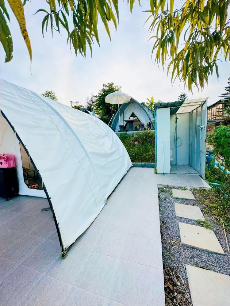 เบสิกเต็นท์- ห้องน้ำส่วนตัว