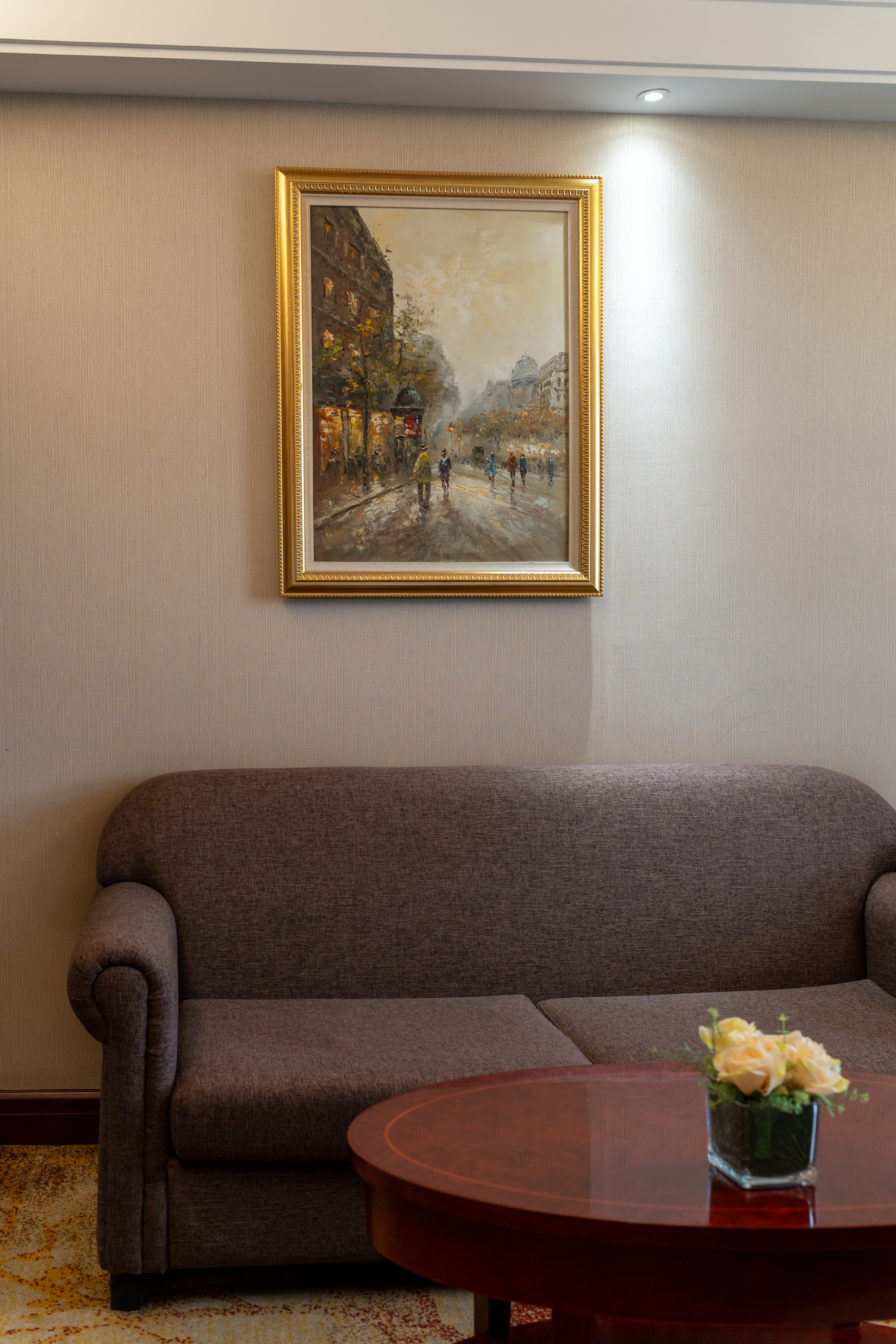 巴黎商務套房·靜謐會客廳·潤境加濕器