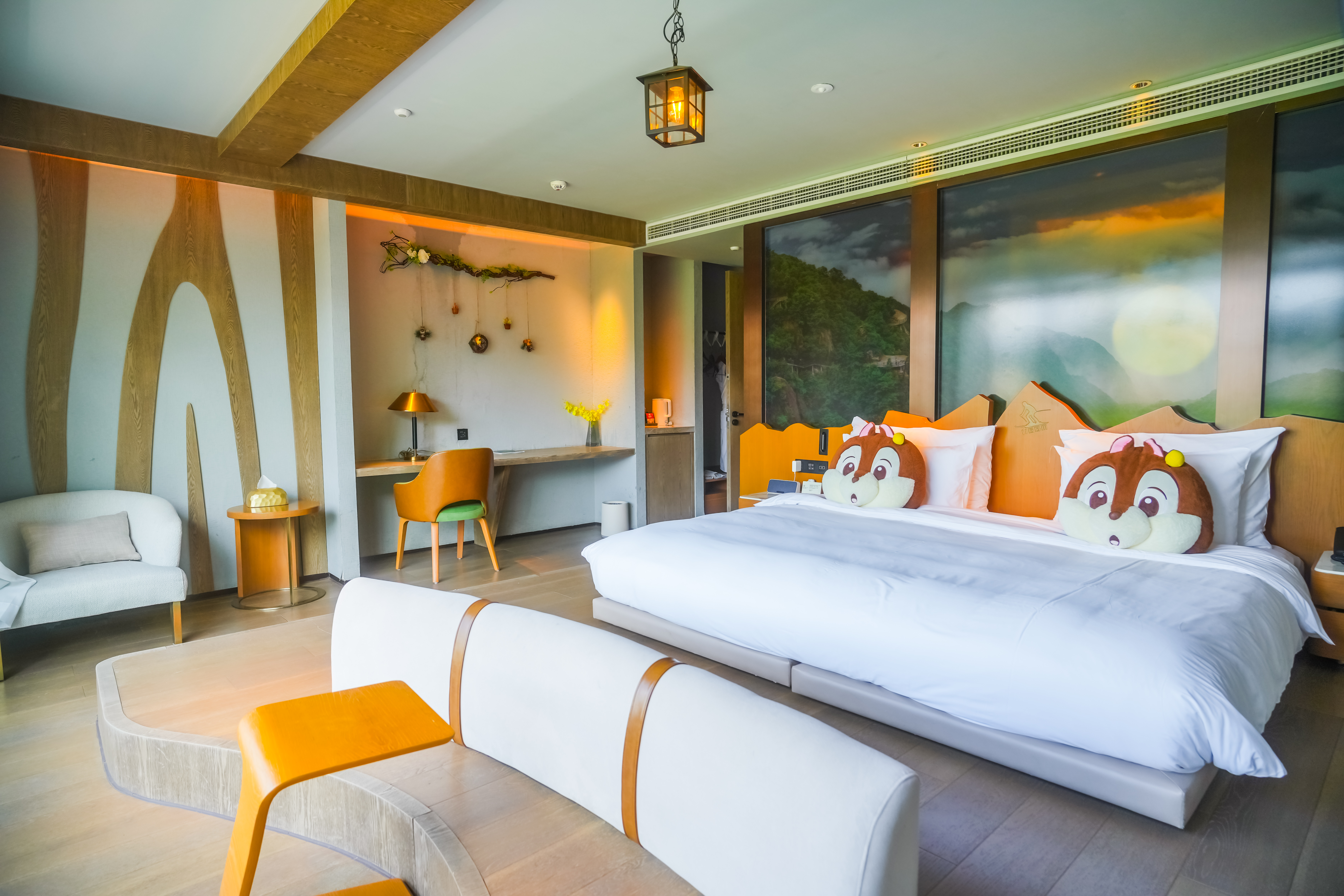 草木年华·丛林野趣大床房【萌宠同乐+亲子度假】