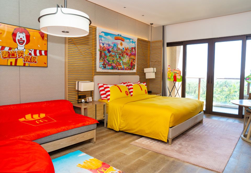 麥當勞主題豪華海景大床房