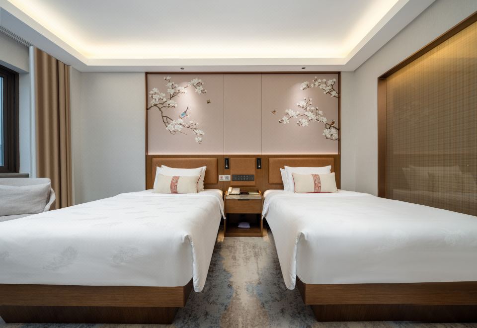 商務雙床房-中式浪漫,悅心好眠