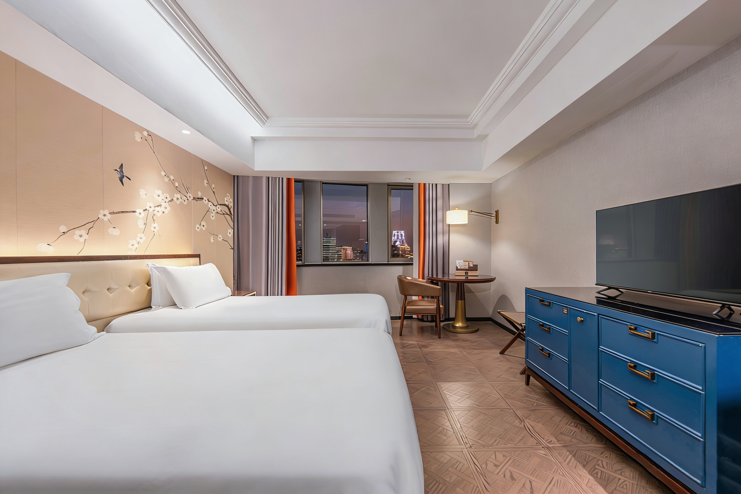 凌空商务双床房（零压床垫）