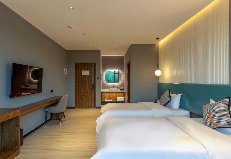 听海.别墅亲子家庭房|洗衣机+冰箱