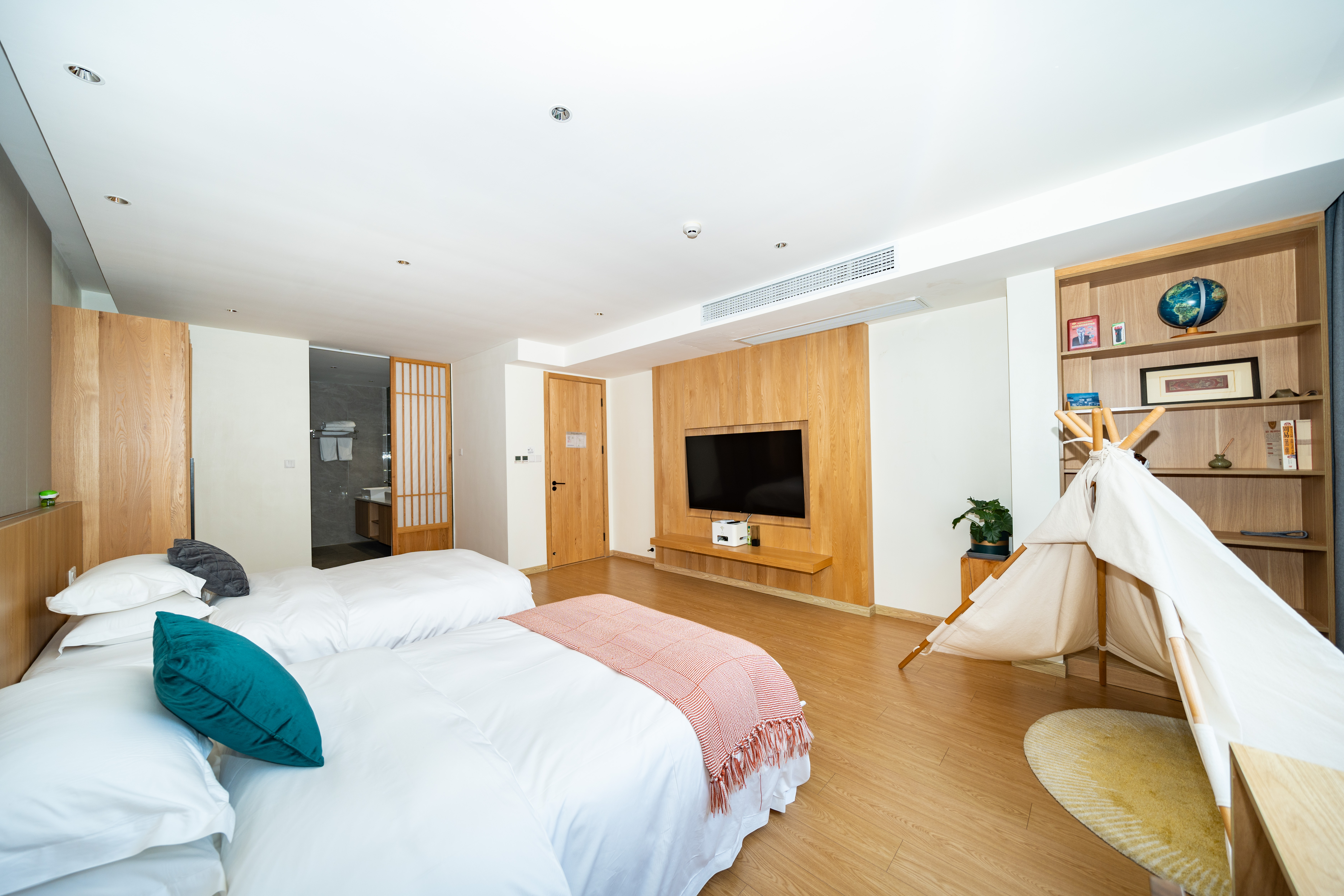 溪·夏威夷帐篷亲子房