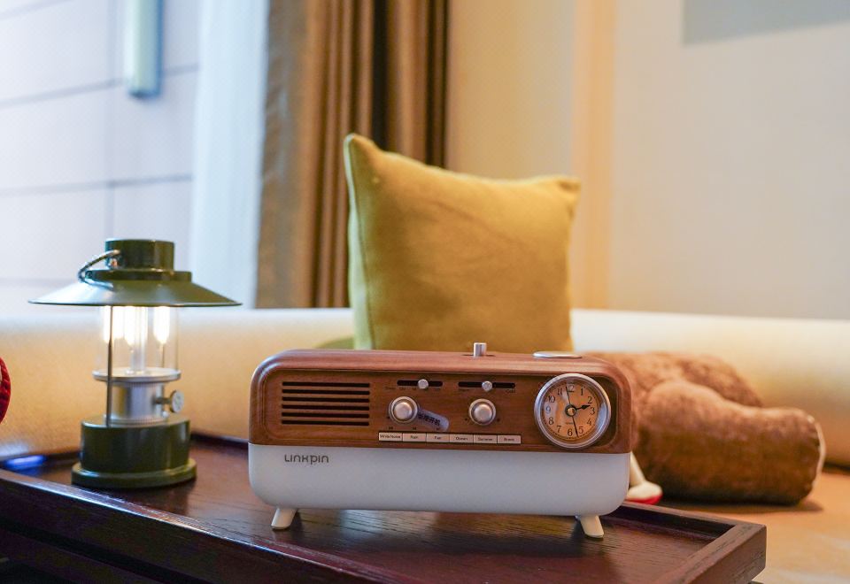 露營庭院大床房