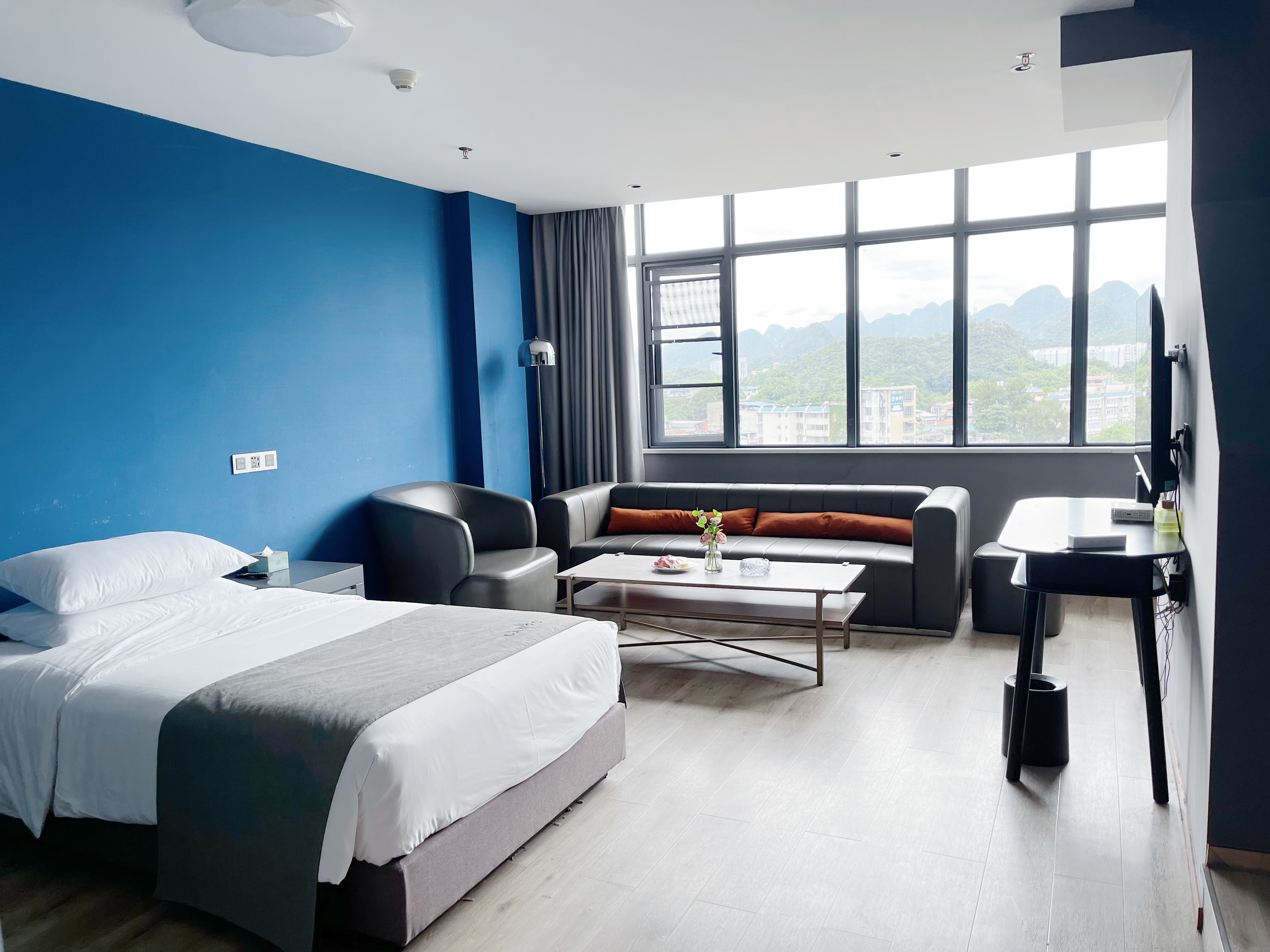 豪华loft智能家庭房丨麻将娱乐+会客茶室+上下楼层