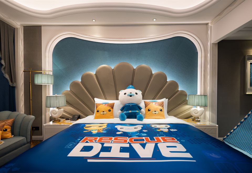 海底小縱隊主題海景大床房