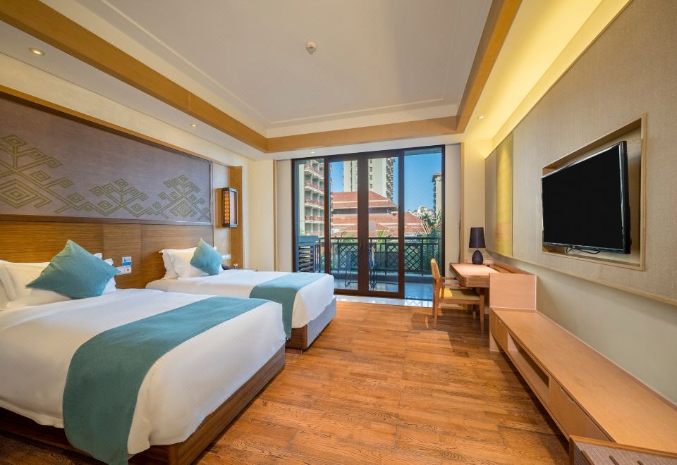 精選花園雙床房