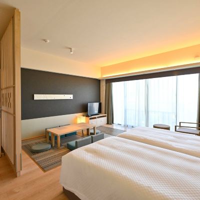 ガーデンコネクティングルーム(41㎡×2室)(テラス) フサキビーチリゾート ホテル＆ヴィラズ クーポン