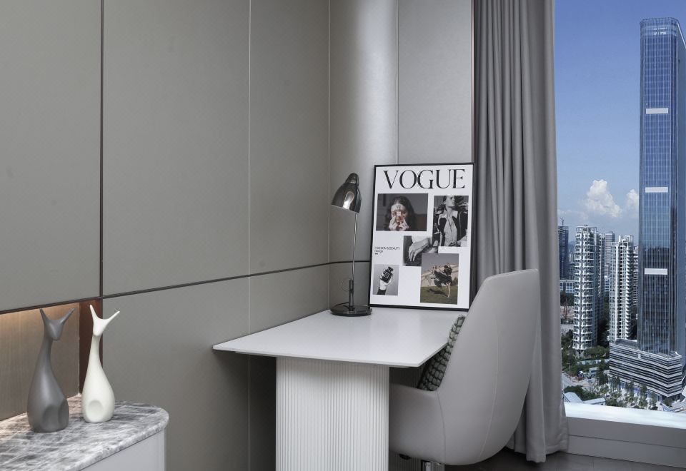 商務大床房（博世洗衣機│唯寶智能衞浴│高儀化粧鏡）