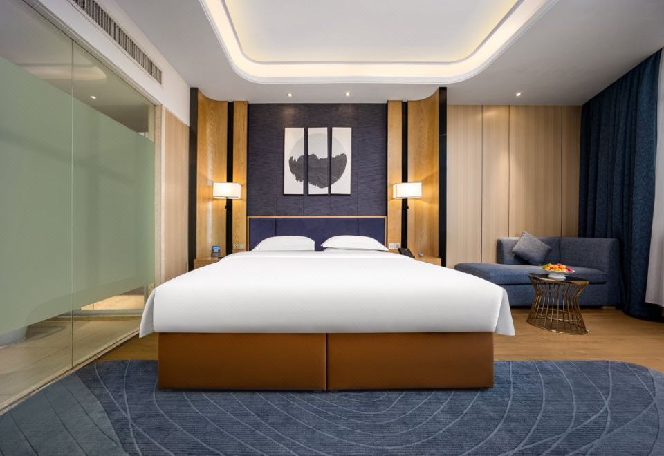 Wyndham?至尊大床房【园林美景+功夫茶具】