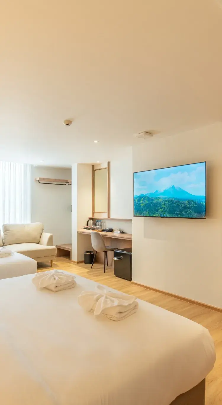 ห้องดีลักซ์ สำหรับสามท่าน