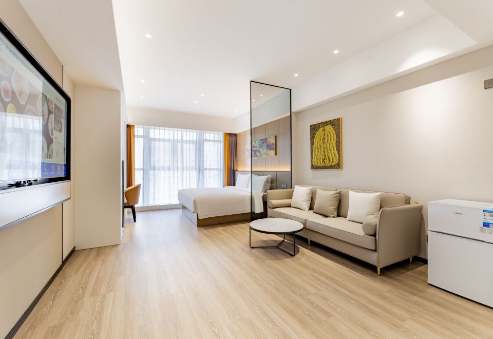 Starway Hotel (Bayannur City Government)Apartment (Fridge, French Window)