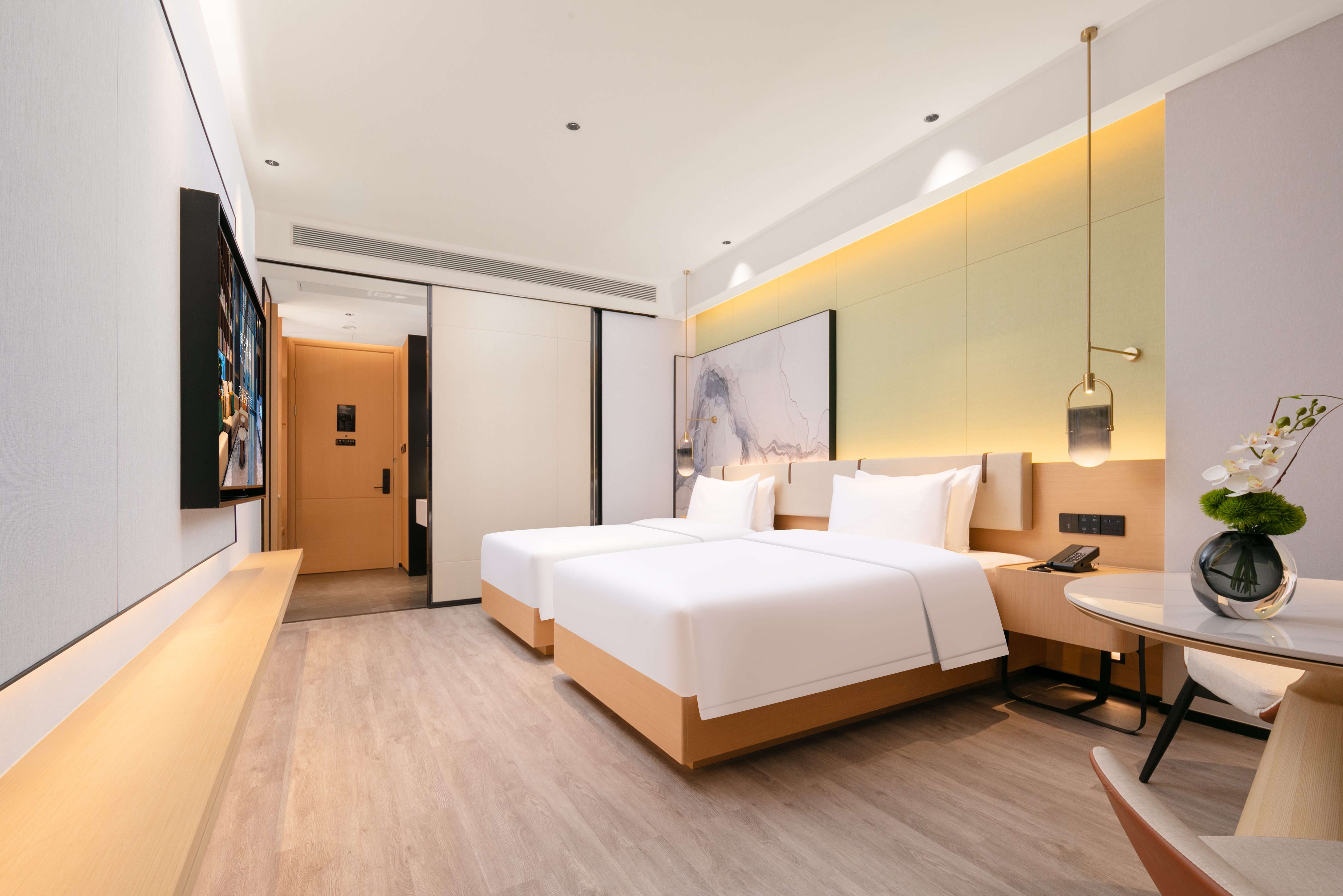 行政海景双床房（投屏电视+大阳台海景+冰箱）