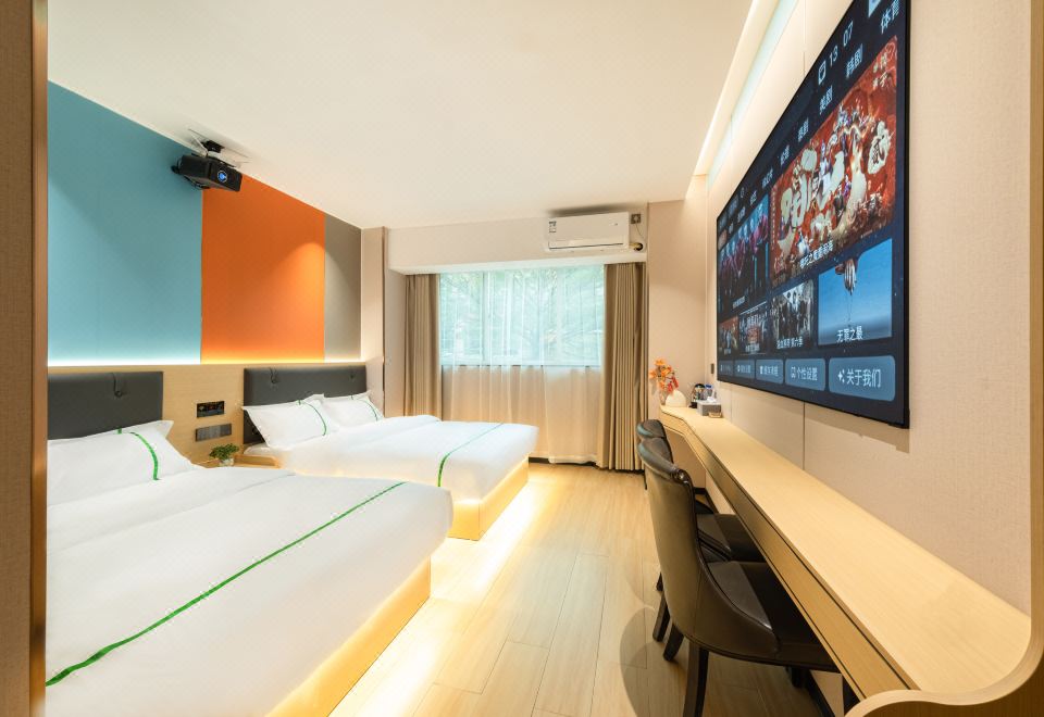 尊享双床影音房