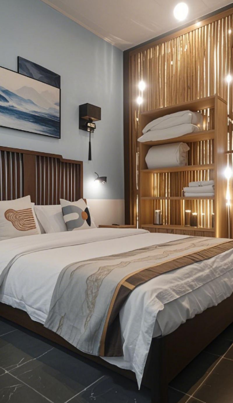 聽雨居·心醉江南丨院景大床房·慕斯床墊·江南韻景