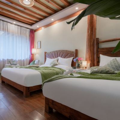 山舍丨家庭雙床房（空調） 麗江一夕一夏民宿優惠