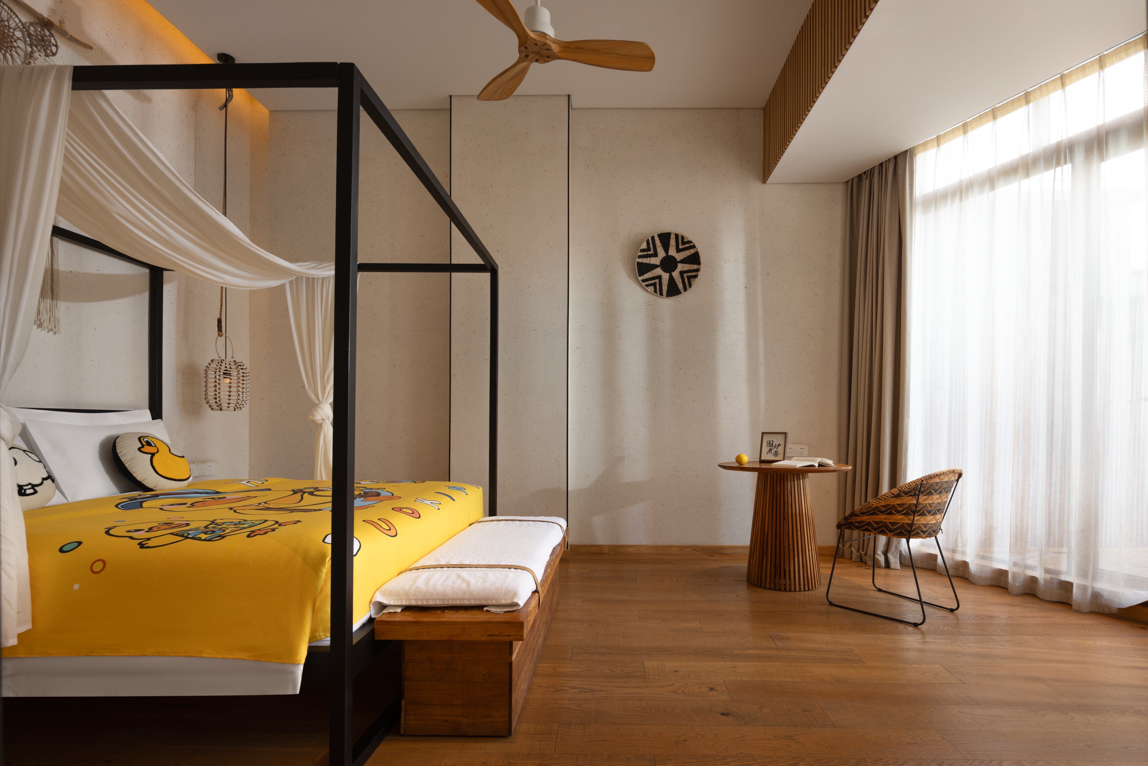 滑滑梯亲子套房（独享露台花园+私汤）