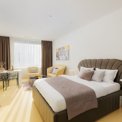 Studio Senior, Kitchenette Visionapartments Zurich Wolframplatz Promo Code