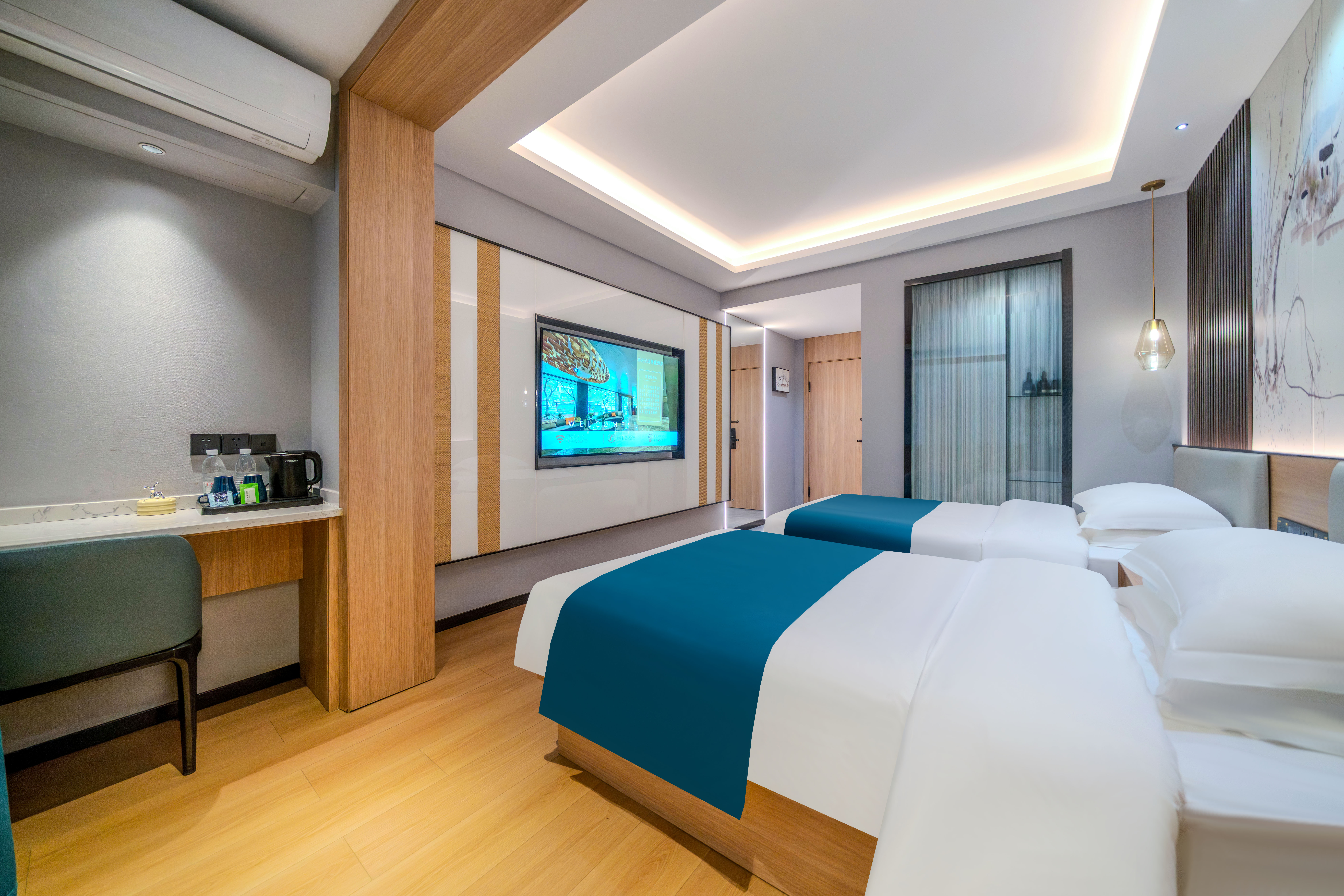 轻享标准间（智能客控+投屏+智能马桶+采光通透）