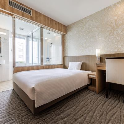 ゲストルーム(セミダブル)(浴室)(禁煙) 西鉄リゾートイン那覇 クーポン