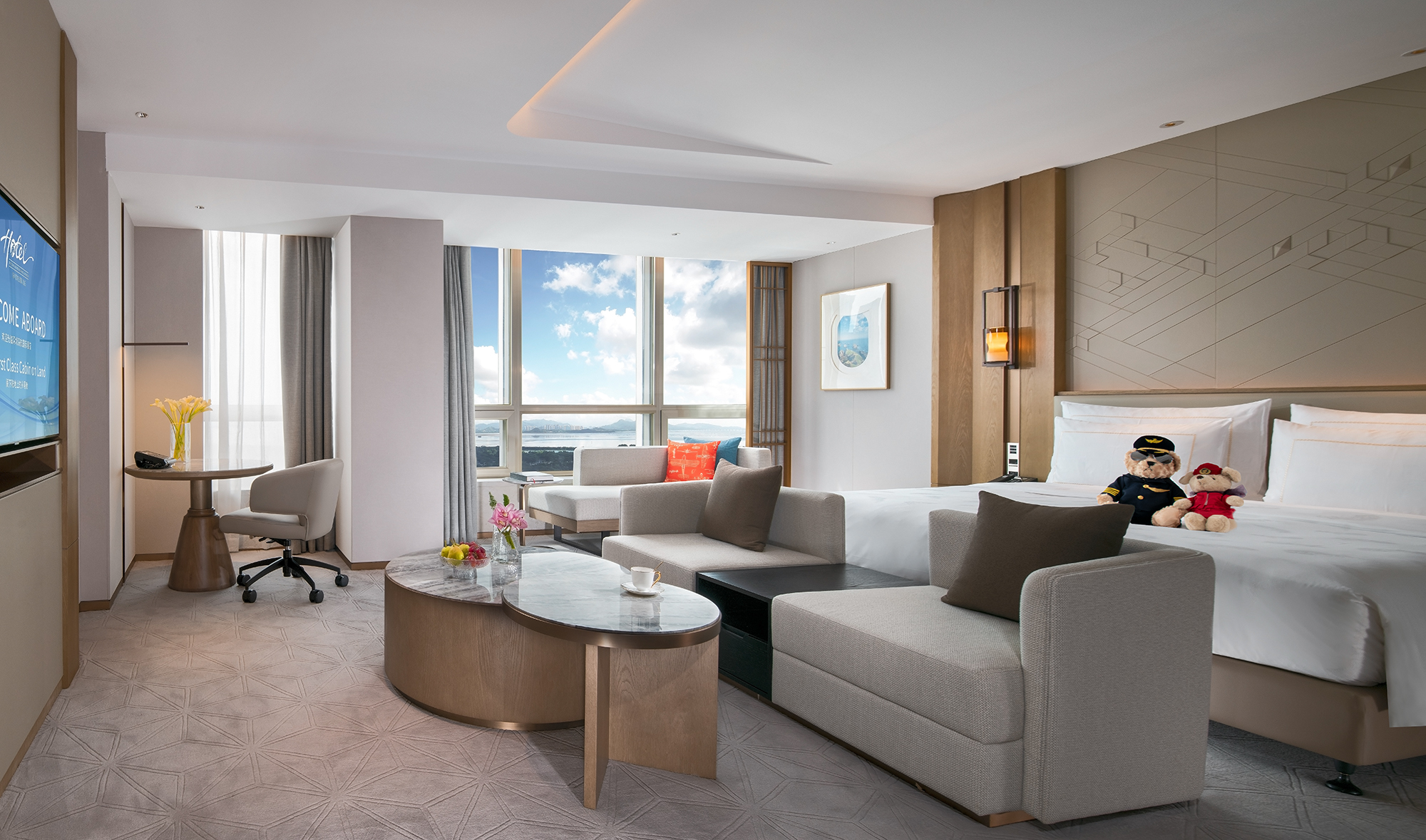 行政湾景大床房