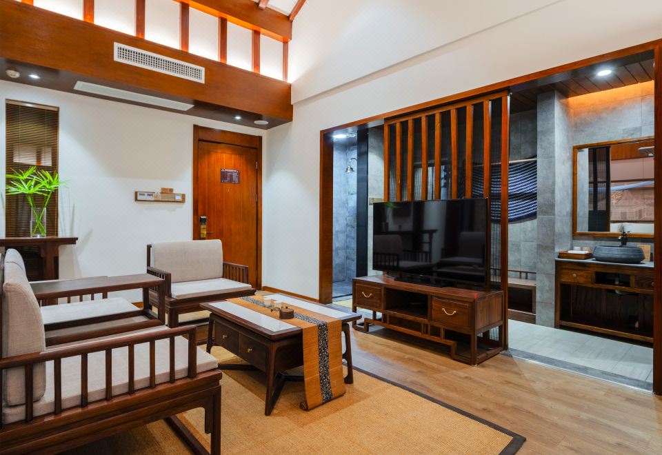 复古风景观大床套房