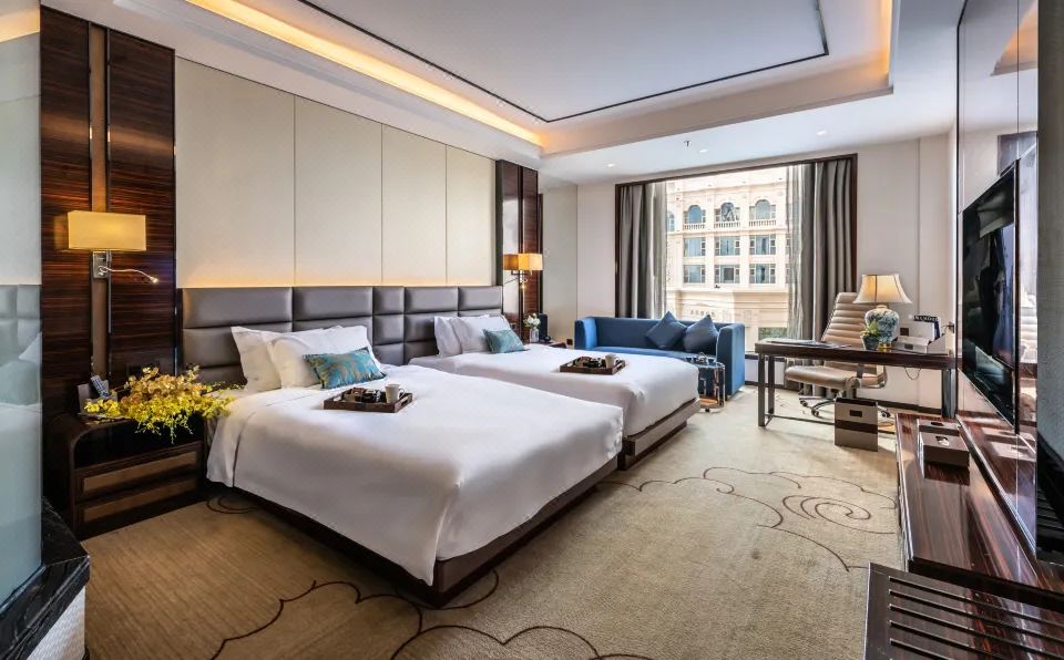 園景歐式商務雙床房