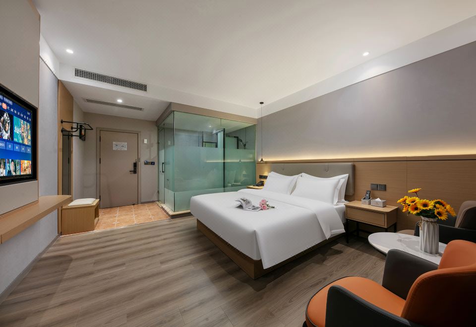 素雅丨轻奢大床房（全景超大窗+记忆枕+深睡眠床垫）