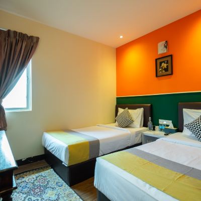 Deluxe Twin Room - 2 katil single Kupon Link Hotel