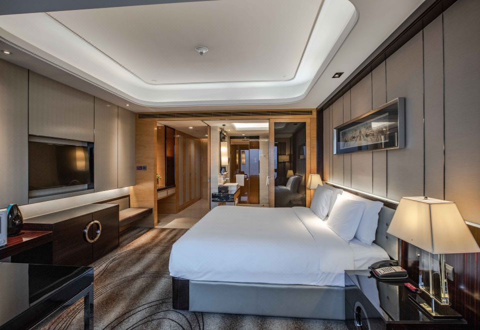 黄河夕照观景房-大床