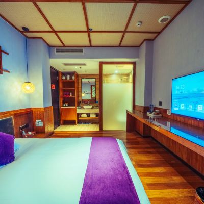 負離子榻榻米（新風系統+投屏電視） 水晶璞邸飯店（景德鎮陶溪川店）優惠