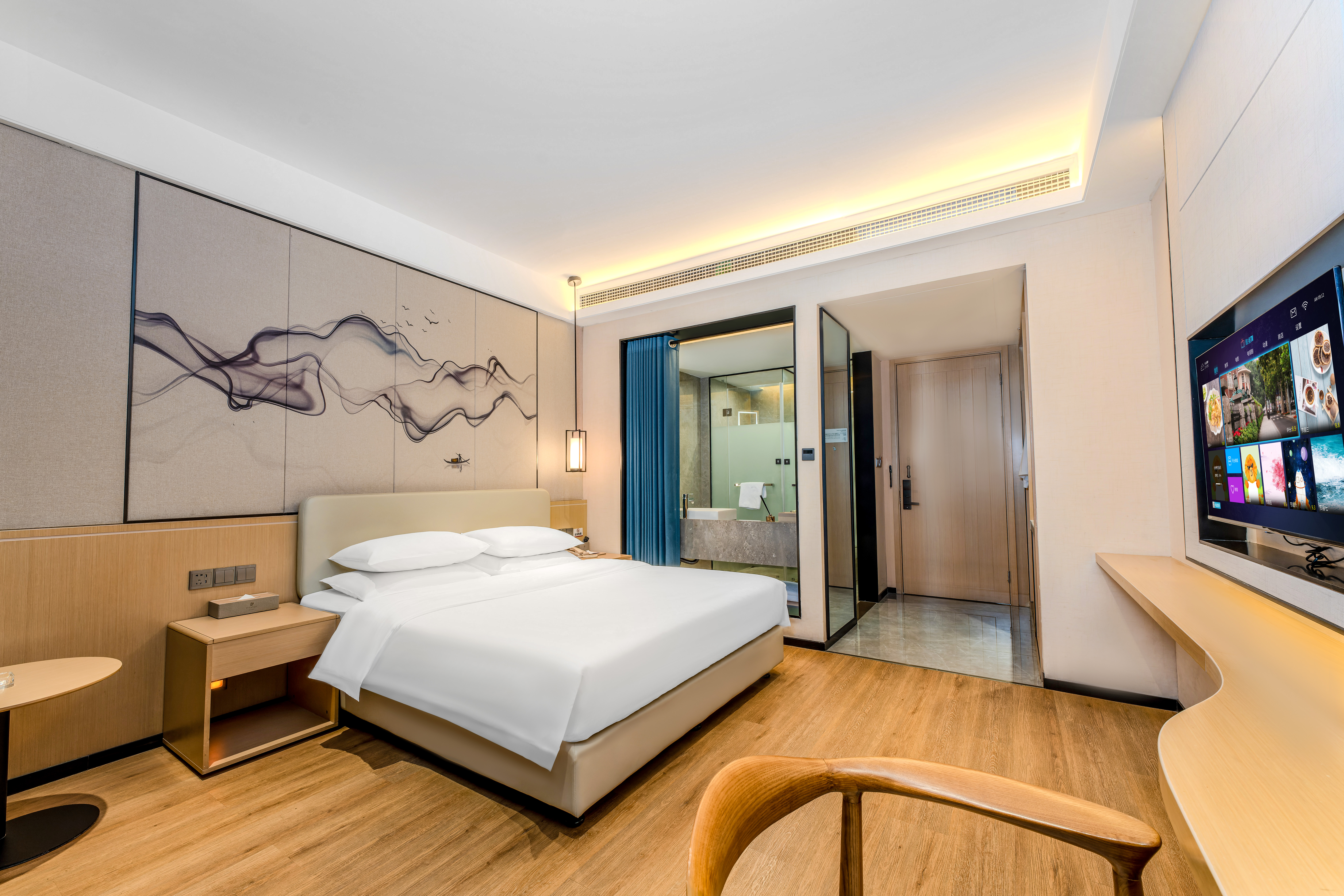 曼享舒适大床房（阳光露台）