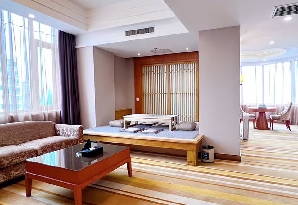 新国风·禅意海景套房│东方罗汉床+茶台