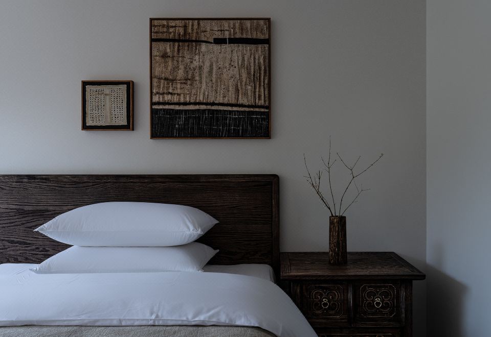 石涧.观景双床房-零压床垫︱智能客控︱极米投屏