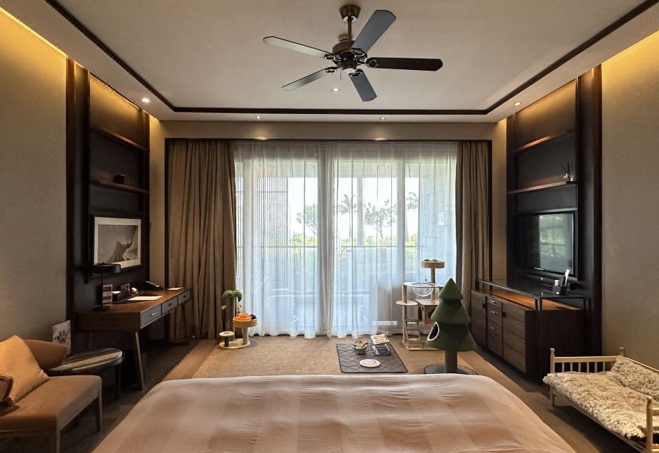 豪华宠物海景大床房