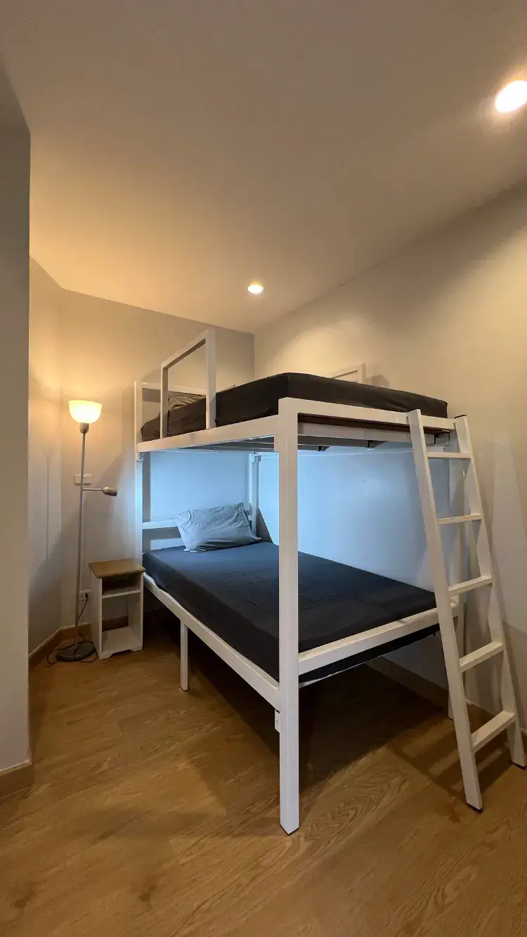 Bunk Bed With Balcony And Wide City View