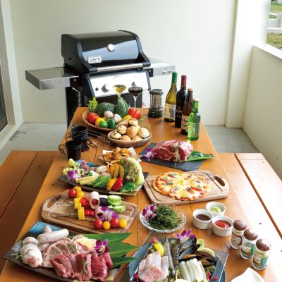 コンドスイート BBQメゾネット（レンタカー付） ロワジール テラス & ヴィラズ古宇利 クーポン