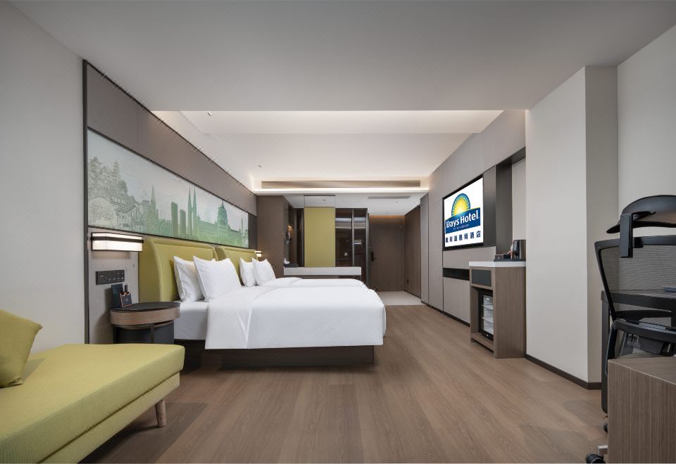 豪華商務雙床房（手機電視投屏+Minibar）