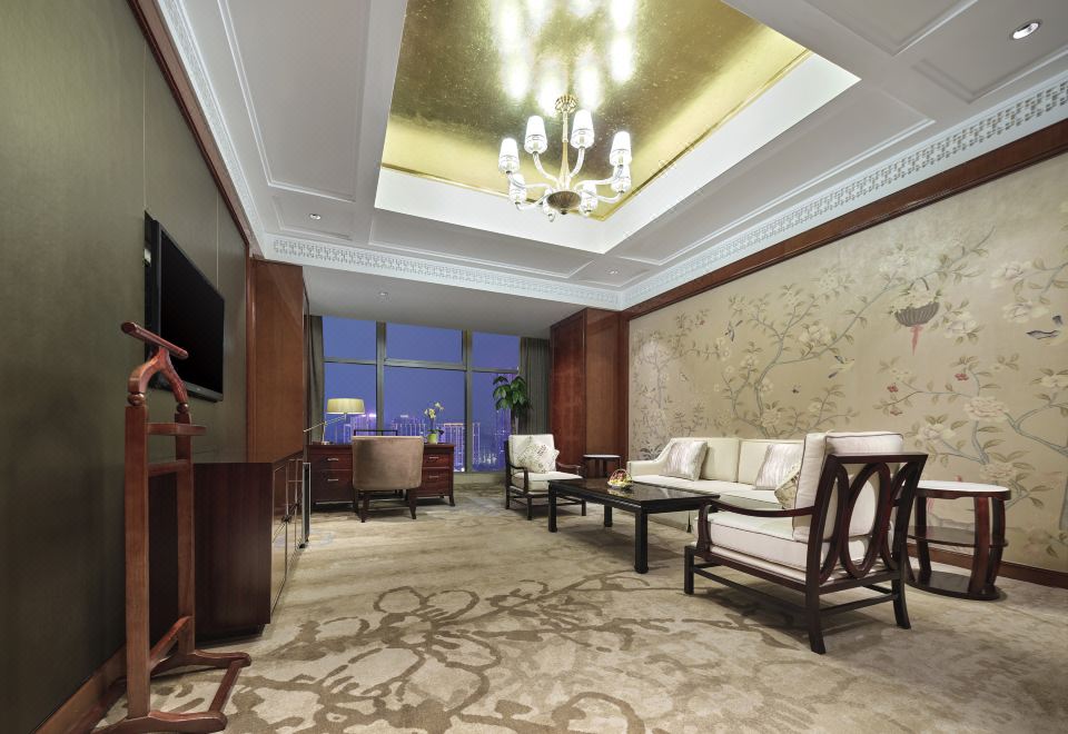 Dongwu New Century Grand Hotel HuzhouExecutive Superior Suite (Panoramic Floor-to-Ceiling Window + King Koil Mattress + Lounge Sofa)